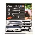 6 Piece Non Stick Coating Stainless Steel Knife Set