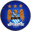 Manchester City Vinyl Clock