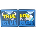 Blue Bulls Coasters (4 Pack )