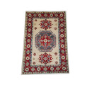 Stunning Handmade Kazaq Carpet 127 X 84cm