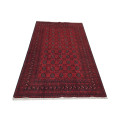 Stunning Red Afghan Carpet 224 x 154 cm