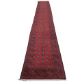 Gorgeous Red Afghan Carpet 770 x 81 cm