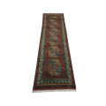 Stunning Afghan Kunduz Carpet 298 X 78 cm