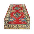 Stunning Afghan Handmade Kazaq Carpet 196 x 78 cm