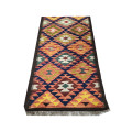 Gorgeous Afghan Maimana kilim 209 X 65 cm