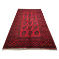 Fine Red Afghan Carpet 272 x 211cm