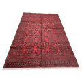 Gorgeous Red Afghan Carpet 281 x 200cm