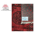 Red Afghan Carpet 234 x 163cm