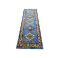 Gorgeous Afghan Handmade Kazaq Carpet 373 X 83cm