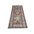 Fine Afghan Handmade Kazaq Carpet 346 x 82cm