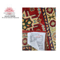 Gorgeous Afghan Handmade Kazaq Carpet 96 x 62cm