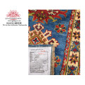 Fine Handmade Kazaq Carpet 93 x 63 cm