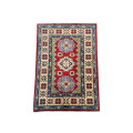 Beautiful Afghan Handmade Kazaq Carpet 128 x 79 cm