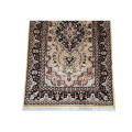 Incredible Jaipuri silk carpet 134x78 cm