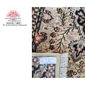 Incredible Jaipuri silk carpet 134x78 cm