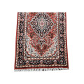 Beautiful Fine Jaipuri silk carpet 130x75 cm