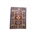 Fine Afghan Handmade Kazaq Carpet 87 x 61cm