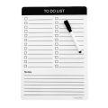 Magnetic Fridge To Do List - Whiteboard Organiser - Dry Erase - Notes