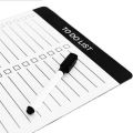 Magnetic Fridge To Do List - Whiteboard Organiser - Dry Erase - Notes