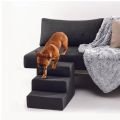 Innolife Dog Steps - 3 Step Dog/Cat High Density Foam Pet Stairs - Black