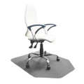 Office Floor Protector - Silver - Chair Floor Mat - Office Carpet Protector