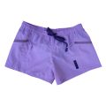Purple low rise "multi" sport shorts by Jan Tee Designs