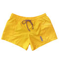Yellow low rise "multi" sport shorts by Jan Tee Designs