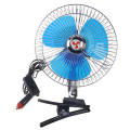 12V Portable Oscillating Fan-Universal Sturdy Mounted On Vehicle With Clip