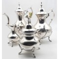 4-piece silver-plated Tea set