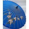 Chinese Parasol Blue