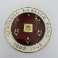 Cadillac Lasalle Club Badge 1902-1942