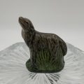 Porcelain Miniature Wolf (Chip)