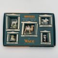 Whimsies Zoo Porcelain Miniatures set No.8 by Wade