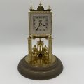 Gold Clock with Glass Case made in Germany