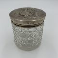 Sterling Silver Crystal Container