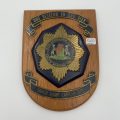 South African Police Plaque
