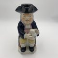 Staffordshire Toby Jug with Hat as Lid