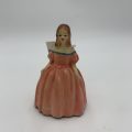 Lady Figurine With Coral Dress