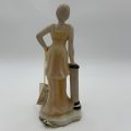 "The Da Vinci Collection" Lady with Suede Dress Figurine
