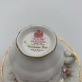 "Paragon Victoriana Rose" Demitasse Cup and Saucer