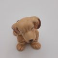 "Sylvac" Light Brown Dog Sitting Down Figurine