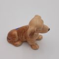 "Sylvac" Light Brown Dog Sitting Down Figurine