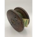 Antique 5 1/2 Inch Wooden Fishing Reel