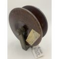 Antique 5 Inch CNL Fishing Reel Made in Natal by Norel Lawson 1942