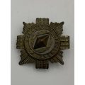 Union Defense Force Kimberley Reiment Brass Cap Badge 1899-1939