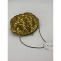Vintage Gold Clutch Bag for Ladies