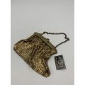Vintage Gold Clutch Bag for Ladies