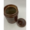 Antique Ceramic Jar with Lid