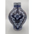 Large Blue Reinh. Merkelbach Vase (Made in Western Germany)