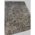 Ultra Vintage Style with Embossed Design Persian Rug